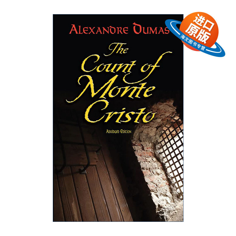 英文原版 The Count of Monte Cristo 基督山伯爵 节略版 Alexandre Dumas 英文版 进口英语原版书籍