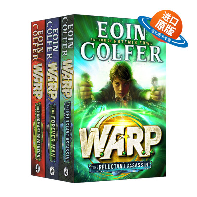 英文原版 W.A.R.P系列3册 Reluctant Assassin/Forever Man/Hangman's Revolution 奇幻冒险小说 阿特米斯作者 Eoin Colfer 英文版