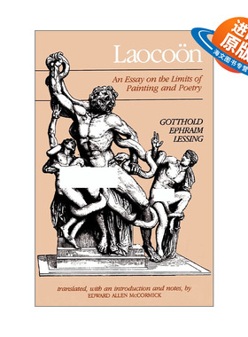 英文原版 Laocoon 拉奥孔 论诗歌与绘画的局限性 文学与艺术 Gotthold Ephraim Lessing 英文版 进口英语原版书籍