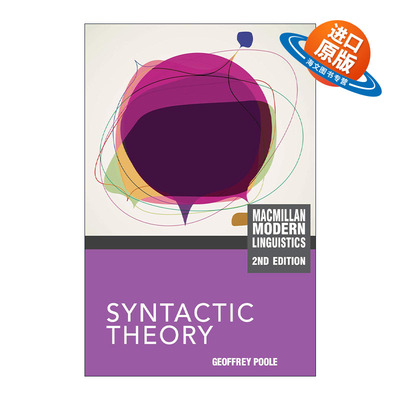 英文原版 Syntactic Theory 句法理论 Geoffrey Poole 英文版 进口英语原版书籍