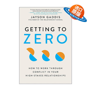 英文原版 Getting to Zero 冲突的勇气 冲突归零法则 英文版 进口英语原版书籍
