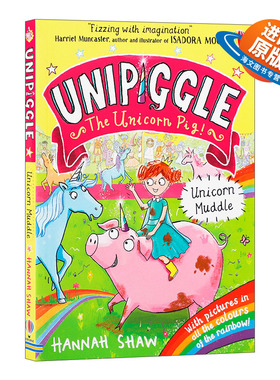 英文原版 Usborne Unipiggle Unicorn Muddle 独角猪 独角兽泥潭 尤斯伯恩儿童全彩幽默搞笑章节桥梁书 英文版 进口英语原版书籍