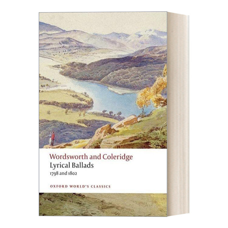 英文原版 lyrical ballads 1798 and 1802 抒情歌谣集 华兹华斯