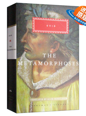 英文原版 Metamorphoses 变形记 奥维德 Everyman精装版 英文版 进口英语原版书籍