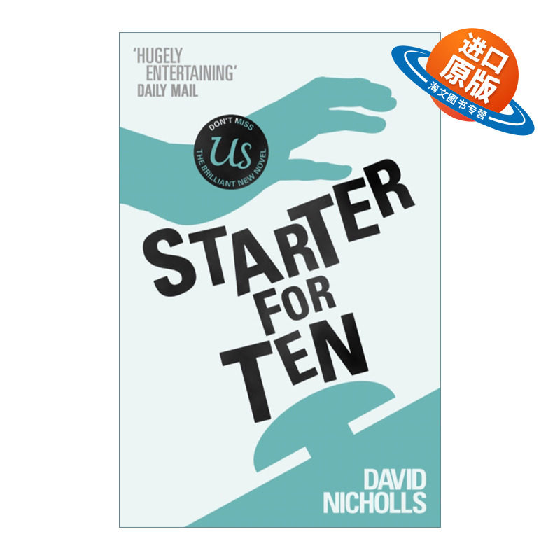 英文原版小说 Starter For Ten 恋爱学分 Nicholls David 英文版 进口英语原版书籍
