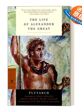英文原版 The Life of Alexander the Great 亚历山大大帝的一生 Plutarch普鲁塔克 兰登书屋现代图书馆经典系列 英文版 进口书籍