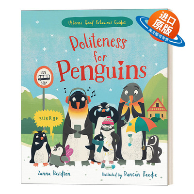 英文原版 Good Behaviour Guides Politeness for Penguins 有礼貌的企鹅 英文版 进口英语原版书籍