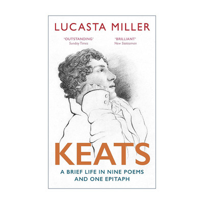 英文原版 Keats 济慈 九首诗和一篇墓志铭里的短暂人生 英文版 进口英语原版书籍