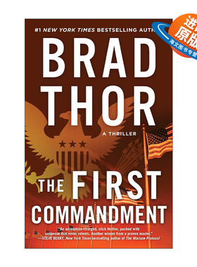 英文原版 The First Commandment 第一戒律 特工斯科特系列 悬疑小说 英文版 进口英语原版书籍