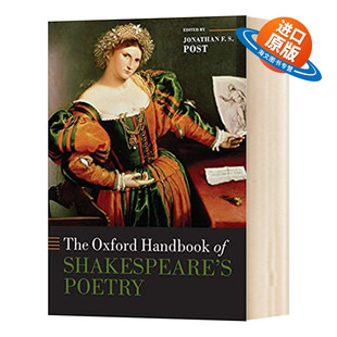 牛津莎士比亚诗歌手册 Shakespeare The 英文原版 书籍 Handbook 进口英语原版 英文版 Poetry Oxford