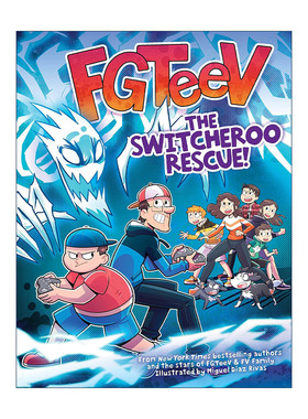 英文原版 FGTeeV The Switcheroo Rescue 骤变救援 儿童全彩漫画 英文版 进口英语原版书籍