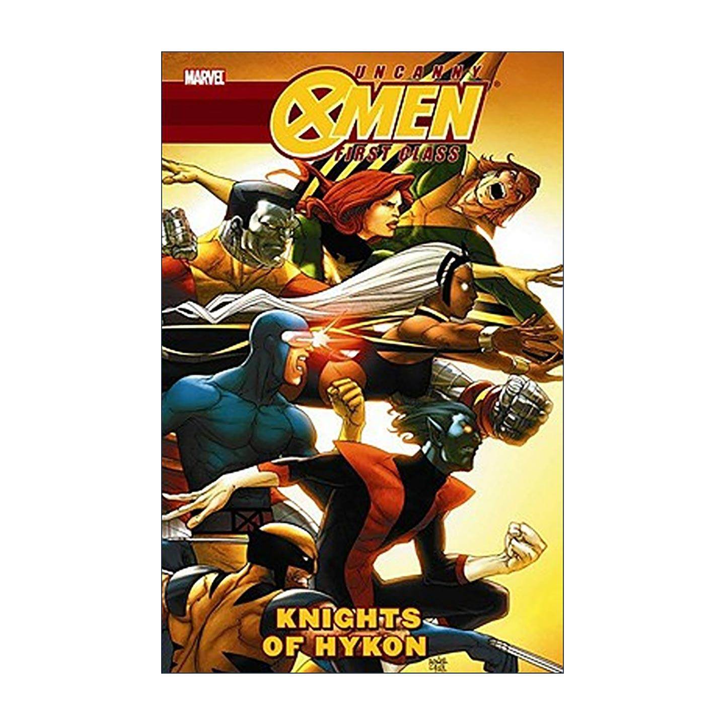 英文原版 Uncanny X-Men: First Class - Knights Of Hykon 漫威X战警漫画 第一战之海康骑士 英文版 进口英语原版书籍