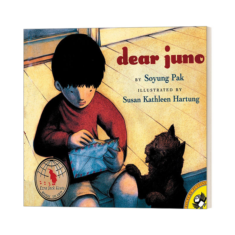 英文原版 dear juno picture puffin books 亲爱的朱诺 艾兹拉·杰克