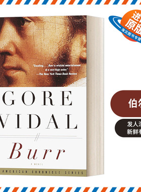 英文原版小说 Burr 伯尔 Gore Vidal戈尔·维达尔 Vintage International 英文版 进口英语原版书籍