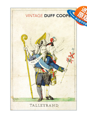 英文原版 Talleyrand 塔列朗 达夫-库珀 英文版 进口英语原版书籍