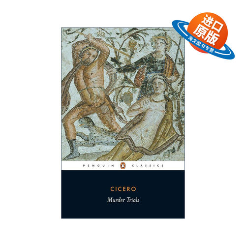英文原版 Murder Trials Penguin Classics 谋杀审判 企鹅经典 Marcus Tullius Cicero西塞罗 英文版 进口英语原版书籍