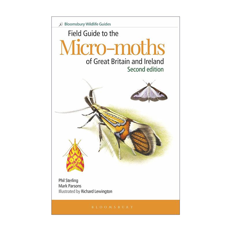 英文原版 Field Guide to the Micro-moths of Great Britain and Ireland 英国及爱尔兰小蛾类野外指南 英文版 进口英语原版书籍