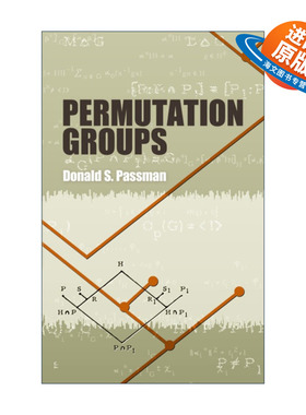 英文原版 Permutation Groups 置换群 群论 数学教授Donald Passman 英文版 进口英语原版书籍