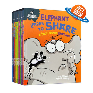 行为很重要 儿童情绪管理与性格培养绘本 进口英语原版 Behaviour 书籍 英文版 Matters 幼儿早教启蒙图画书 英文原版 20册套装