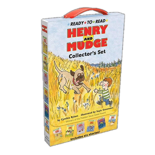 英文原版 Henry and Mudge Collector's Set 享利和玛吉6本套装合集1 Ready to Read L2 汪培珽第2阶段分级读物 进口英语原版书籍