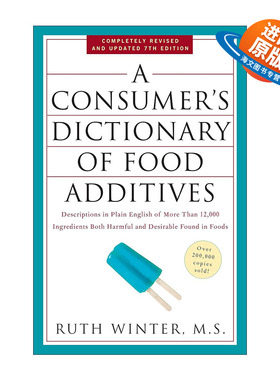 英文原版 A Consumer's Dictionary of Food Additives 消费者食品添加剂词典 第七版 饮食安全 英文版 进口英语原版书籍