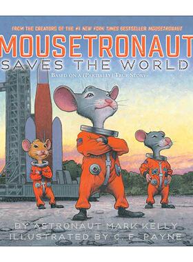 英文原版 Mousetronaut Saves the World 老鼠宇航员拯救世界 精装 英文版 进口英语原版书籍