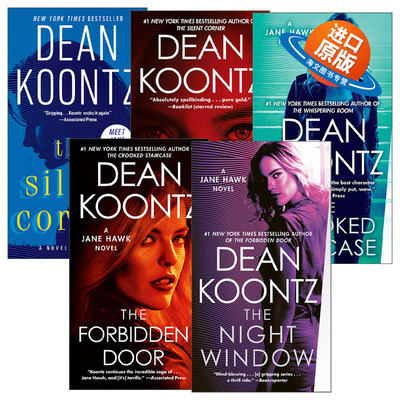英文原版 Jane Hawk 简·霍金系列5册 惊悚悬疑动作冒险小说 Dean Koontz 英文版 进口英语原版书籍