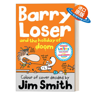 英文原版 Barry Loser and the Holiday of Doom 倒霉蛋巴里和厄运假期 幽默漫画小说 英文版 进口英语原版书籍