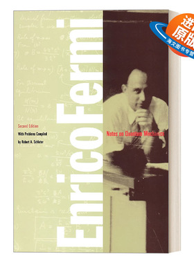 英文原版 Notes on Quantum Mechanics 量子力学笔记 量子理论 Enrico Fermi 英文版 进口英语原版书籍