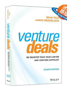 英文原版 Venture Deals 风投的技术 创业融资及条款清单大揭秘 精装第4版 英文版 进口英语原版书籍