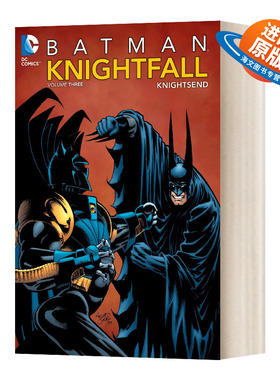 英文原版 Batman Knightfall Vol 3 KnightsEnd 蝙蝠侠骑士陨落第三部 DC漫画 英文版 进口英语原版书籍