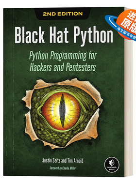 英文原版 Black Hat Python 2nd Edition Python 黑帽子 第二版 黑客与渗透测试编程之道 Justin Seitz 英文版 进口英语原版书籍