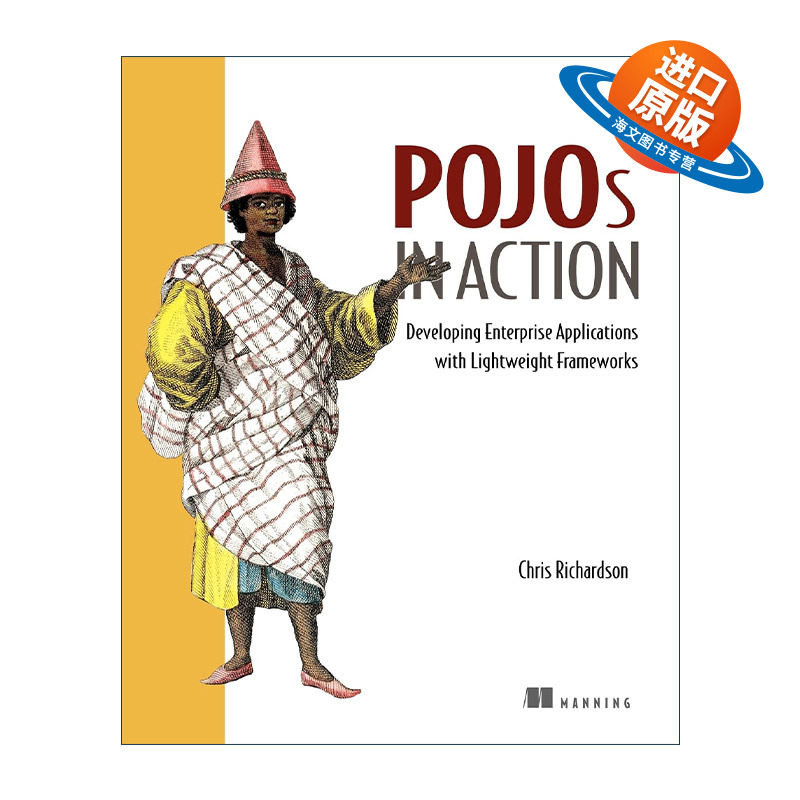 英文原版 POJOs in Action POJOs实战 用轻量级框架开发企业应用 英文版 进口英语原版书籍