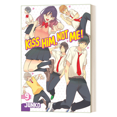 英文原版 Kiss Him Not Me 9 我太受欢迎了该怎么办9 日本少女漫画 Junko 英文版 进口英语原版书籍