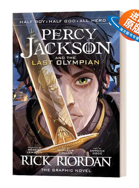 英文原版 Percy Jackson and the Last Olympian The Graphic Novel 波西 杰克逊与最终之神 漫画版#5 英文版 进口英语原版书籍