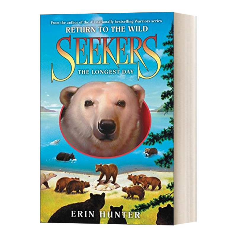 英文原版 Seekers: Return to the Wild #6 The Longest Day 熊武士第二部回归荒野6 最长一天 英文版 进口英语原版书籍