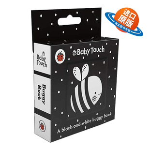 black 马车书 进口英语原版 Touch 婴儿触摸 buggy white Baby 书籍儿童外文书 英文版 一本黑白 and 英文原版 book