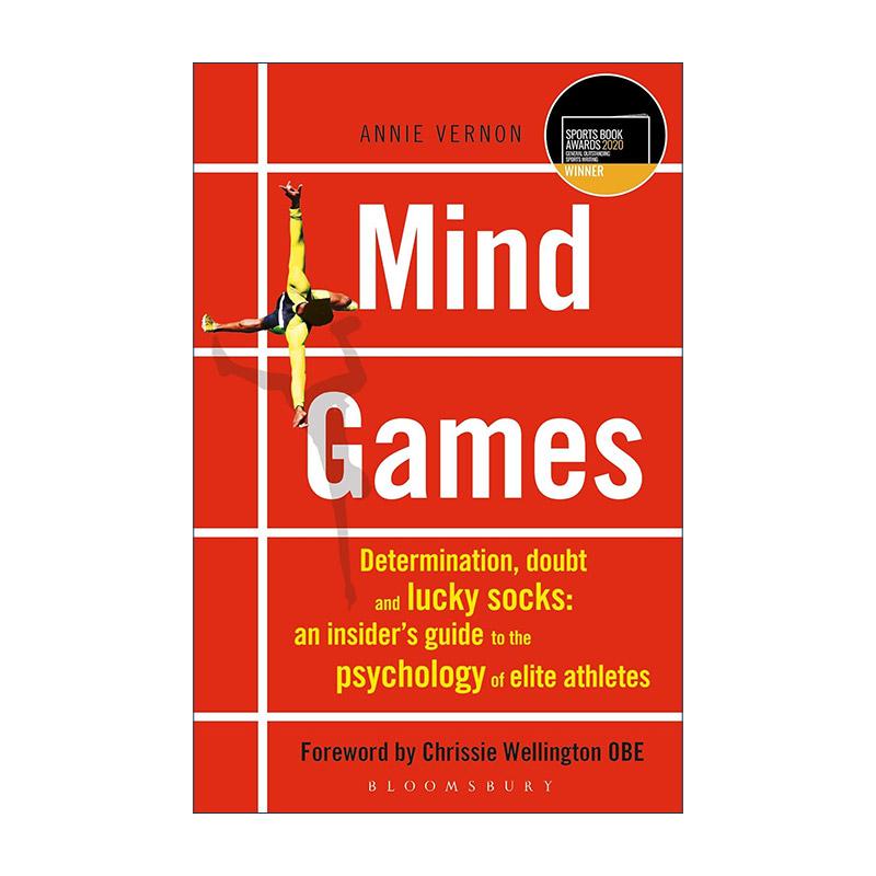 英文原版 Mind Games 心理游戏 成为运动员的心理指南 Annie Vernon 英文版 进口英语原版书籍