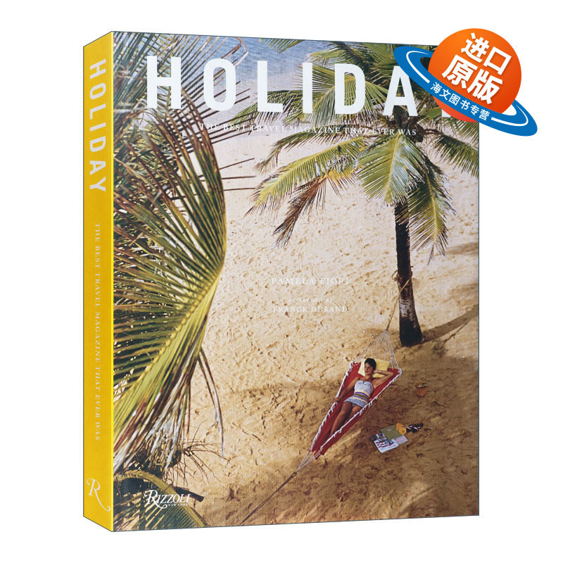 英文原版 Holiday The Best Travel Magazine that Ever Was 假日 有史以来最好的旅行杂志 平面设计 Pamela Fiori 英文版 进口书