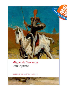 英文原版 Don Quixote de la Mancha 堂吉诃德 牛津世界经典系列 英文版 进口英语原版书籍