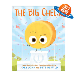 Jory The 精装 英文原版 John 进口英语原版 Cheese 英文版 Big 书籍 大芝士 良好行为习惯养成 绘本