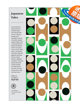 英文原版 Japanese Tales The Pantheon Fairy Tale and Folklore Library 日本故事集 Royall Tyler 英文版 进口英语原版书籍