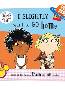 英文原版绘本 Charl&Lola I Slghtly Want to Go 我有点想去 查理与劳拉系列绘本 英文版 进口英语原版书籍儿童外文书