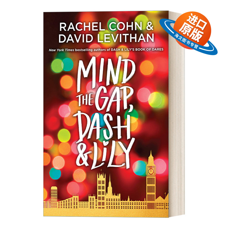 英文原版 Mind the Gap  Dash & Lily 达奇和莉莉系列3 小心空隙 青春爱情浪漫小说 Rachel Cohn 英文版 进口英语原版书籍