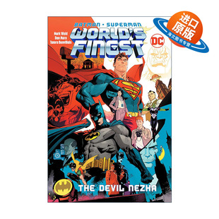 卷一 Superman Finest 英文原版 The 超人 恶魔哪吒 蝙蝠侠 World Nezha Devil 书籍 进口英语原版 Vol.1 Batman