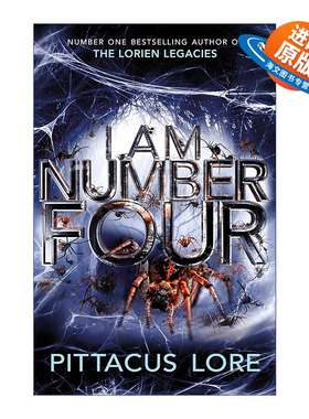 英文原版 I Am Number Four 洛林传奇1 关键第4号 庇塔库斯·洛尔 英文版 进口英语原版书籍