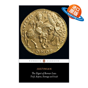 英文原版 The Digest of Roman Law 罗马法文摘 盗窃 掠夺 损害与侮辱 Justinian 企鹅经典 英文版 进口英语原版书籍