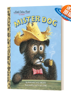 英文原版 精装 Mister Dog The Dog Who Belonged to Himself 狗先生 属于自己的狗 兰登书屋精装小金书 英文版 进口英语原版书籍