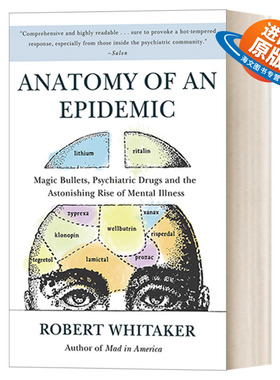 英文原版 Anatomy of an Epidemic 精神病大流行 历史 统计数字 用药与患者 心理健康 Robert Whitaker 英文版 进口英语原版书籍