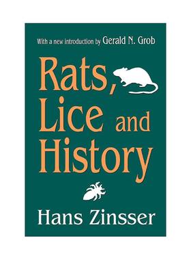 英文原版 Rats  Lice and History 老鼠 虱子和历史 一部全新的人类命运史 汉斯·辛瑟尔 英文版 进口英语原版书籍